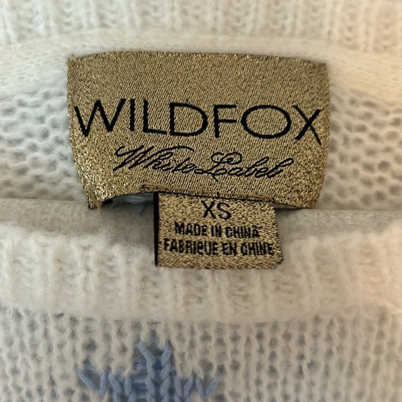 Wildfox Snowflake Sweater - Picture 2 of 4